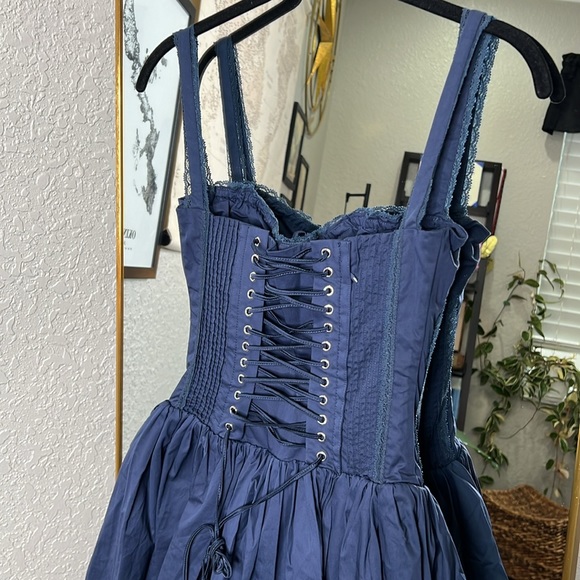 HOUSE OF CB 'Pietra' French Navy Corset Mini Dress NWOT - Picture 13 of 14